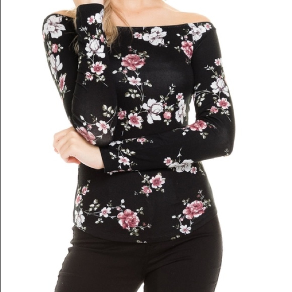Fall fashion Flower top